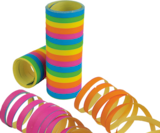 Luftschlangen im aktuellen budni Prospekt