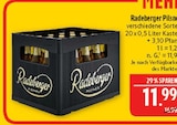 Pilsner im Angebot bei Marktkauf in Glauchau Pilsner Angebote von Radeberger bei Marktkauf Glauchau für 11,99 €