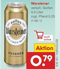 Pilsener Angebote von Warsteiner bei Netto Marken-Discount Hagen für 0,79 €