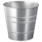 Übertopf drinnen/draußen/verzinkt im IKEA Prospekt Übertopf drinnen/draußen/verzinkt von SOCKER im aktuellen IKEA Prospekt für 6,99 €