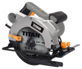 Scie circulaire 1 200w 165 mm - TITAN en promo à 39,90 € chez Brico Dépôt Scie circulaire 1 200w 165 mm - TITAN dans le catalogue Brico Dépôt