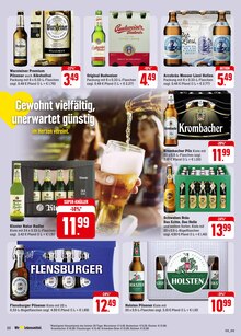 Krombacher im EDEKA Prospekt "Aktuelle Angebote" mit 58 Seiten (Esslingen (Neckar))