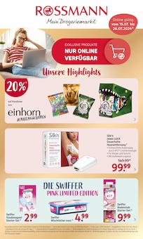 Rossmann Prospekt Online Exklusiv KW29 mit  Seiten