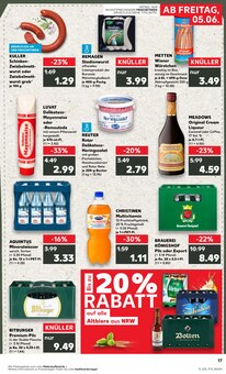 Wasser im aktuellen Kaufland Prospekt (Mönchengladbach) Wasser im Kaufland Prospekt "Hier bin ich richtig" mit 62 Seiten (Mönchengladbach)