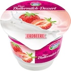 Aktuelles Unser Buttermilch-Dessert Erdbeere Angebot bei REWE in Halle (Saale) ab 0,49 €