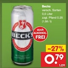 Aktuelles Bier Angebot bei Netto Marken-Discount in Rostock ab 0,79 €