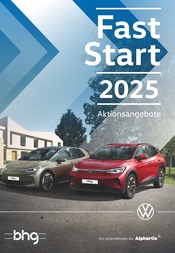 Aktueller Volkswagen Werkstatt & Auto Prospekt in Rheinau und Umgebung, "Fast Start 2025 - Aktionsangebote" mit 10 Seiten, 15.01.2025 - 28.01.2025