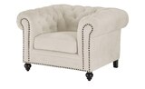 uno Sessel Chesterfield Stoff von  im aktuellen Höffner Prospekt für 399,00 €