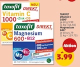Vitamin C 1000 + Zink + D3 Angebote von taxofit bei Penny Wuppertal für 3,99 €