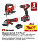 Maschinen-Set „TE-TK 18/3 Li Kit“ bei toom Baumarkt im Badra Prospekt für 159,99 €