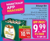 Bier Angebote von Bitburger bei Marktkauf Plauen für 9,99 €