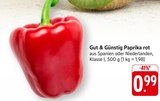 Aktuelle Paprika Angebote bei E center in Reutlingen Aktuelles Paprika rot Angebot bei E center in Reutlingen ab 0,99 €