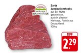 Zarte Jungbullensteaks im aktuellen Prospekt bei EDEKA in Kröppen
