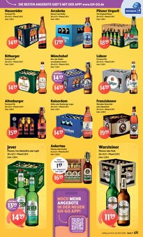 Bier im Getränke Hoffmann Prospekt "Aktuelle Angebote" mit 10 Seiten (Freiberg)