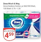 Wisch & Weg im Angebot bei GLOBUS in Leipzig Wisch & Weg Angebote von Zewa bei GLOBUS Leipzig für 4,59 €