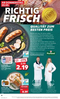 Braten im Kaufland Prospekt "Aktuelle Angebote" mit 60 Seiten (Cottbus)