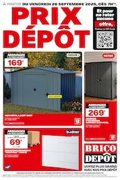 Prospectus Brico Dépôt à Franconville, "PRIX DÉPÔT", 20 pages, 26/09/2025 - 09/10/2025