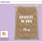 Granulés de bois - Netto à Boulogne-Billancourt Granulés de bois en promo chez Netto Boulogne-Billancourt à 5,29 €