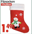 Wreesmann Ziegra-Knobelsdorf - Filzsocken Angebot im Prospekt Filzsocken bei Wreesmann im Ziegra-Knobelsdorf Prospekt für 1,49 €