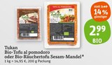 Bio-Tofu al pomodoro / Bio-Räuchertofu Sesam-Mandel im aktuellen Prospekt bei tegut in Fellen
