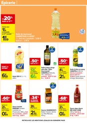 Huile d'olive vierge Angebote im Prospekt "APÉRO DINATOIRE" von Carrefour Huile d'olive vierge Angebote im Prospekt "APÉRO DINATOIRE" von Carrefour auf Seite 60