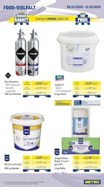 Aktueller METRO Prospekt mit Ziegenkäse, "Wochenangebote Gastro + MonatsMenü + Markets", Seite 10