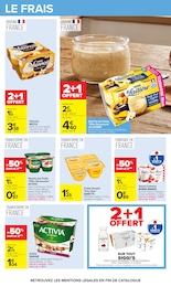 Prix et réduction Danette dans le prospectus Carrefour en cours Offre Danette dans le catalogue Carrefour du moment à la page 34
