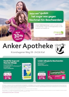 Aktueller mea - meine apotheke Prospekt für Kiel mit  Seiten