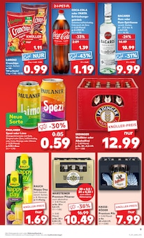 Cola im Kaufland Prospekt "Aktuelle Angebote" mit 48 Seiten (Worms)