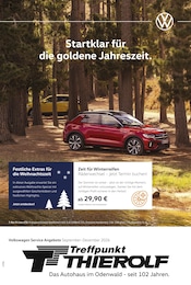 Volkswagen Prospekt für Erbach mit 1 Seite Volkswagen Prospekt für Erbach: "Herbst im Kopf. Sicherheit im Auto.", 1 Seite, 01.09.2026 - 31.12.2026