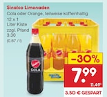Limonaden im Angebot bei Netto Marken-Discount in Wachtberg Limonaden Angebote von Sinalco bei Netto Marken-Discount Wachtberg für 7,99 €