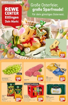 Coca Cola im REWE Prospekt "Dein Markt" mit 34 Seiten (Ettlingen)