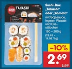 Sushi-Box "Takashi" oder "Yamato" Angebote bei Netto Marken-Discount Stuttgart für 2,69 €