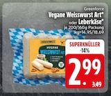 Vegane Weisswurst Art Angebote von Greenforce bei EDEKA Rosenheim für 2,99 €