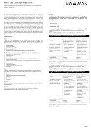 Banken Prospekt von Baden-Württembergische Bank Kirchheim Baden-Württembergische Bank Prospekt: "Preis- und Leistungsverzeichnis", 12 Seiten, 01.10.2025 - 31.12.2025