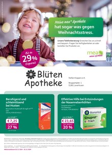 mea - meine apotheke Prospekt "Unsere Dezember-Angebote" mit  Seiten (Leverkusen)