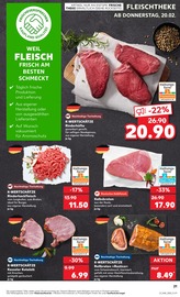 Aktueller Kaufland Prospekt mit Hackfleisch, "Aktuelle Angebote", Seite 21