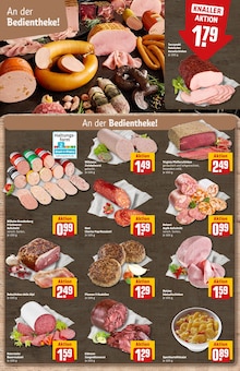 Wurst im REWE Prospekt "Dein Markt" mit 32 Seiten (Frankfurt (Main))