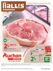 Prospectus Supermarchés Auchan Supermarché en cours à Aups et alentours, "LES HALLES d'automne", 12 pages, 29/09/2026 - 10/10/2026 Catalogue Supermarchés Auchan Supermarché en cours à Aups et alentours, "LES HALLES d'automne", 12 pages, 29/09/2026 - 10/10/2026