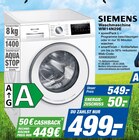 Waschmaschine WM14N29E Angebot in Reischach Waschmaschine WM14N29E im aktuellen Prospekt bei expert TeVi in Reischach