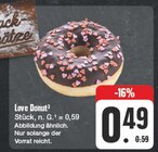 Love Donut³ bei EDEKA im Pesterwitz Prospekt für 0,49 €