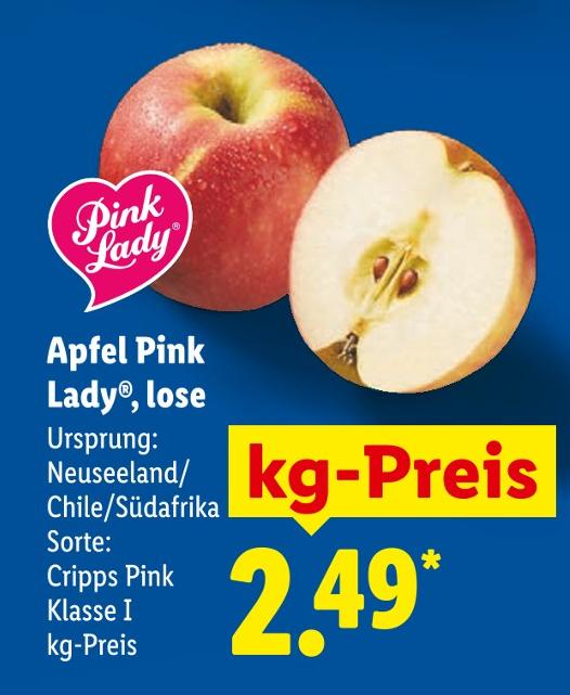 Apfel Pink Lady lose