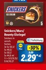 Snickers/Mars/ Bounty Eisriegel Angebote bei Lidl Krefeld für 2,29 €