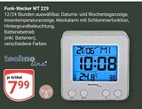 Aktuelle Wecker Angebote bei GLOBUS in Ludwigshafen (Rhein) Aktuelles Funk-Wecker WT 229 Angebot bei GLOBUS in Ludwigshafen (Rhein) ab 7,99 €