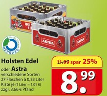 Holsten Edel oder Astra Angebot in Wöhrden, Dithm im aktuellen Prospekt bei famila Nordost in Wöhrden, Dithm