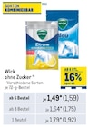 Wick ohne Zucker Angebote bei Metro Darmstadt für 1,59 €