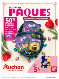 Catalogue Auchan Hypermarché "FÊTONS PÂQUES" à Orvault et alentours, 32 pages, 24/03/2026 - 05/04/2026