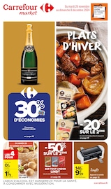 Champagne Angebote im Prospekt "PLATS D'HIVER" von Carrefour Market auf Seite 1