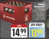 Aktuelles Münchner Hell Angebot bei E center in Würzburg ab 13,99 €