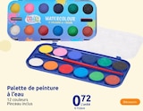 Palette de peinture à l'eau - Kids Creative en promo chez Action Saint-Quentin à 0,72 €